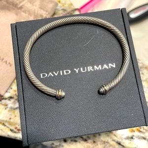 David Yurman cable bracelet.